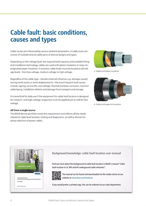 lv fault location|baur cable fault location.